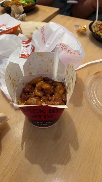 pick up stix so delicious 🤤 hits different at Vegas ! 