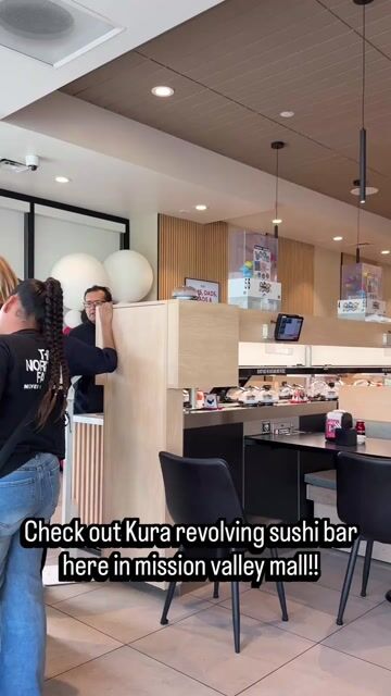 Go check out Kura Sushi in mission valley! Looks like they just opened back in May! Definitely cool plus you can walk around the mall after!